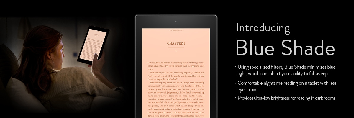 Do I Have To Buy A New Fire HD8 To Get The Blue Shade Feature?